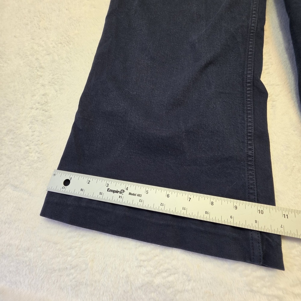Caslon Wide Leg Jeans Womens 4 Dark Wash High Rise Patch Pocket Trouser Denim - Picture 5 of 11